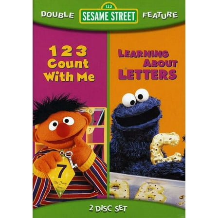 123 Count With Me / Learning About Letters (DVD), Sesame Street, Kids & Family