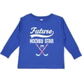 thumbnail image 3 of Inktastic Hockey Star Future Boys or Girls Long Sleeve Toddler T-Shirt, 3 of 5