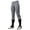 Grey, variant on Champro Sports Fireball Low-Rise Fastpitch Softball Pants, Women's X-Large, White