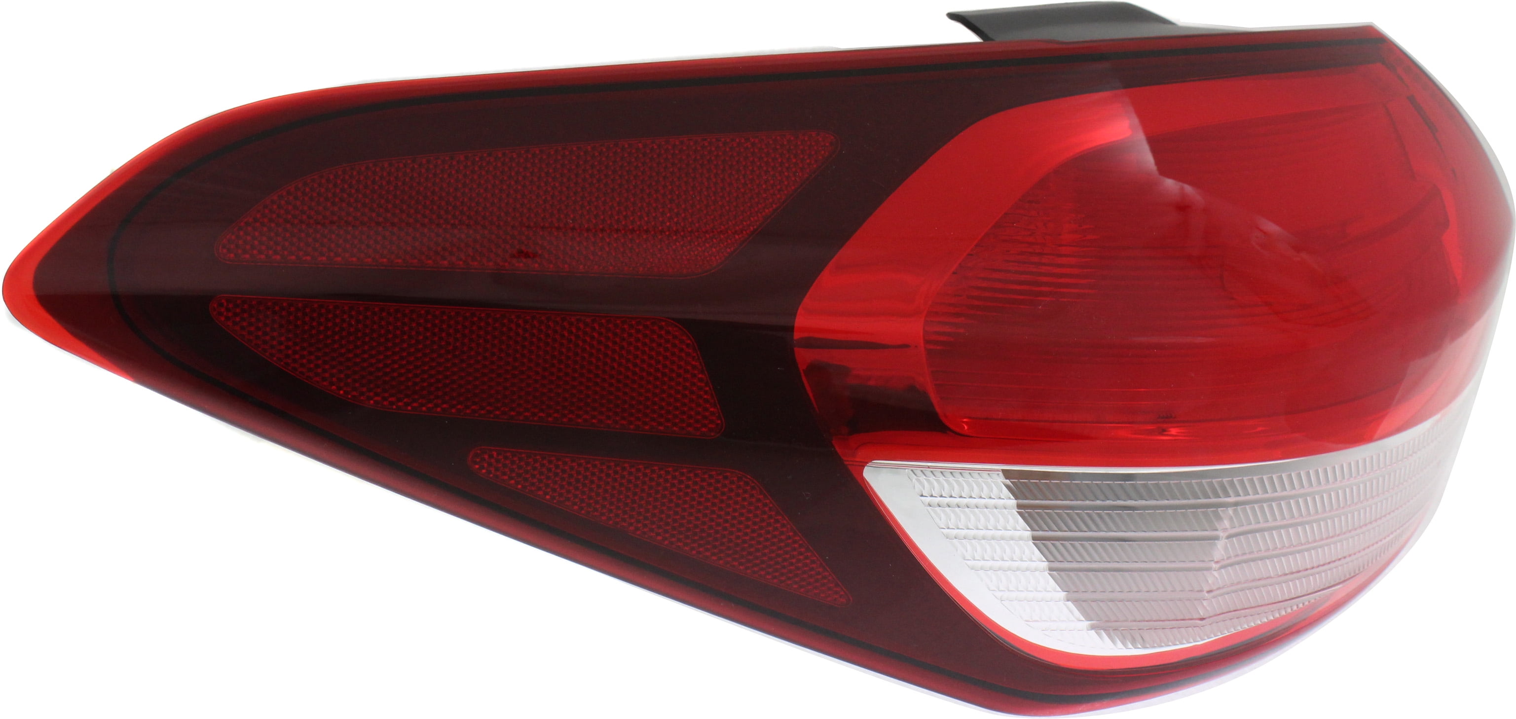 Tail Light Compatible With 2017-2018 Kia Forte Left Driver Side, Outer With bulb(s)
