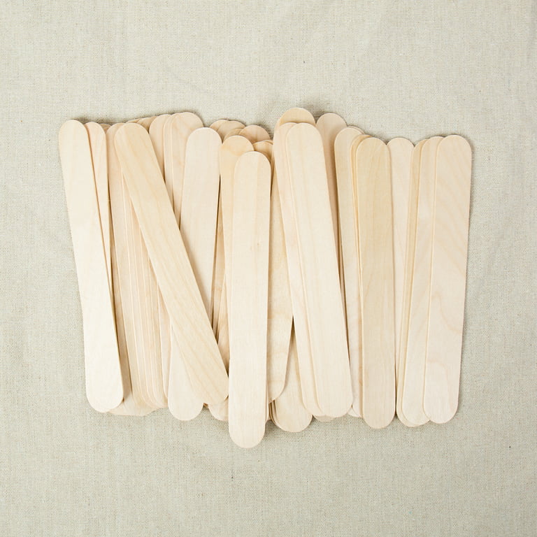 10 Sticks, Wooden Paint Stir Sticks, 12 Inch Length 