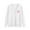 White, variant on Admvng Cardigan Sweaters for Women Solid Casual Knitted Button Up Long Sleeved Oversize V-neck Sweater Outer, Size S-3XL