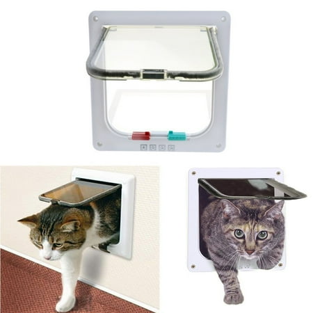 Okraydirect Large Cat Door Outer Size With 4 Way Locking