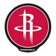 PowerDecal PWR89001 Autocollant NBA (R) Série Houston Roquettes Logo; Rétro-Éclairé LED; Rond; Rouge / Blanc; Plastique Noir; 4,5 Pouces de Diamètre – image 1 sur 3