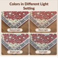 thumbnail image 7 of Design&I 8'x10' Washable Area Rug Snag-Free Boho Vintage Throw Border Ru Door Felpudo Entryway Scatter Backing for Dining Room, Large Office, Lounge, 7 of 7