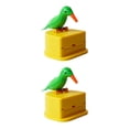 thumbnail image 4 of Caja de palillos Advancent Dispensador automático ABS Pájaro verde espalda amarilla 2piezas, 4 of 5