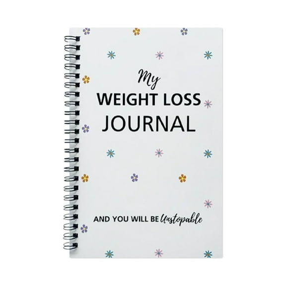 Wellness Weight Loss Journal for Exercise Weight Workout Goal Achievement Notebook 5.51x8.27Inch