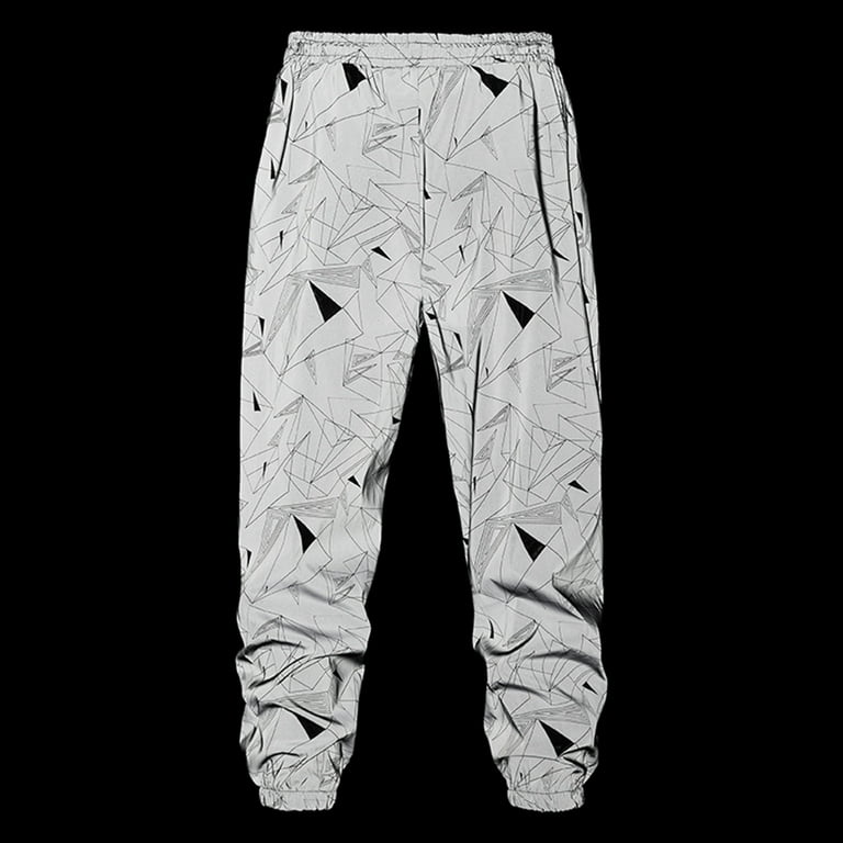 CAICJ98 Gifts For Men Men's Sweatpants Zipper Pockets Lightweight Exercise  Pants Running Workout Sports Black,M