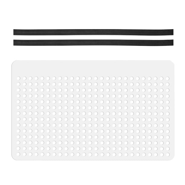 Kit de protección para skimmer de piscina, kit de red para cubierta de hojas de skimmer de piscina, fácil mantenimiento, cubierta protectora de PVC