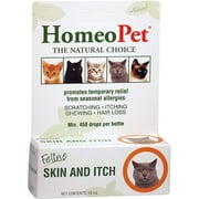 Homeopet Llc - Skin & Itch Feline 15 Milliliter - 04722
