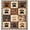 B, variant on Cute Paw Print Soft Flannel Blanket, Dog Fan Patchwork Sofa Throw,
Brushed Fabric Throw Blanket, Lightweight Four-Season Sofa Bed Travel Car Blanket for Pet Lovers
