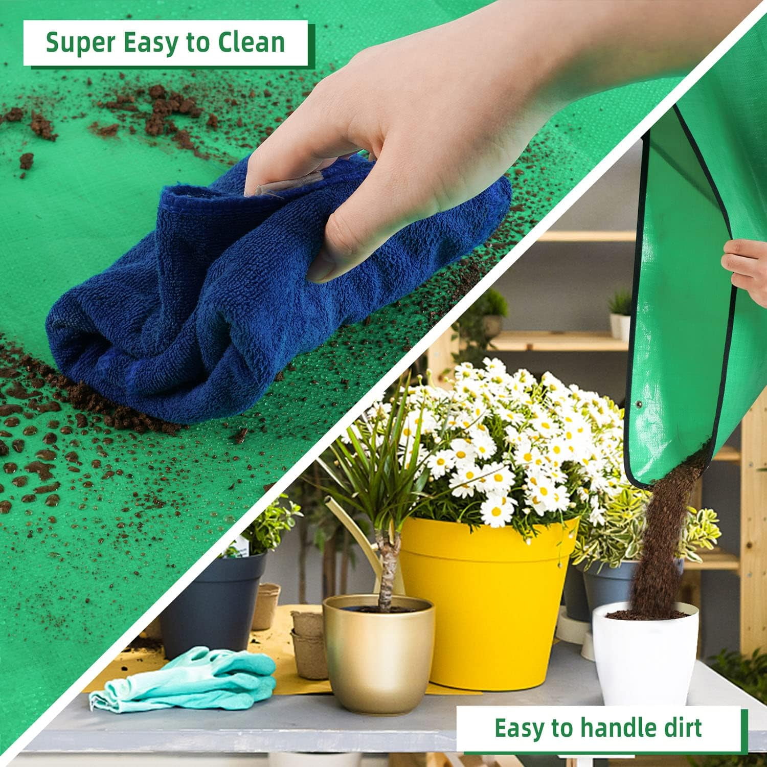 Repotting Mat for Indoor Plant Transplanting and Mess Control 50cm
