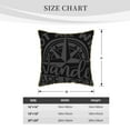 thumbnail image 4 of Kll Not All Who Wander Are Lost2 Decorative Throw Pillow Covers Velvet Soft For Couch Sofa Bedroom Living Room Outdoor -18"X18", 4 of 8