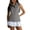 Gray -BO20, variant on Nestiefly Womens Sleeveless Golf Shirts - Quarter Zip UPF 50 Collared Polo Shirts, Quick Dry Zip Up Tennis Sports Active Tee Red L