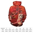 thumbnail image 5 of Hazbin Hotel Hoodie 3D Print Pullover Hooded Long Sleeve Sweatshirts Tops Blouse with Pocket for Mens Womens, 5 of 7