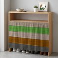 thumbnail image 6 of Farmhouse Cabinet Curtains for Kitchen 35"W x 35"L, Gradient Color Geometric Beige Brown Gray Wood Grain Laundry Sink Cabinets Magic Tape Short Curtain Privacy Panel for Bathroom Vanity Cabinets, 6 of 9