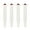 White, variant on JANGSLNG 4Pcs Turkey Temperature Meters Disposable High-temperature Resistance Portable Pop-up Picnic Barbecue Thermometers Timers Kitchenware