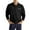 01 Black, variant on zfwon Polos Shirts for Men Adult Long Sleeve Solid Color Turndown Tops Regular Fit Office Work Formal Dress Shirts with Pocket Fashion Golf Tennis Pullover Basic Top