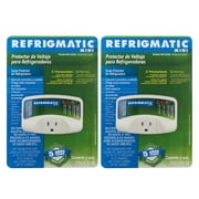 Refrigmatic WS-36300 Electronic Surge Protector for Refrigerator – Up to 27 cu. ft. (2 Pack)