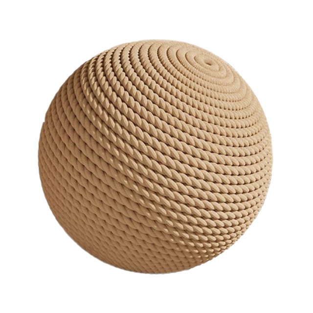Pelota de sisal para gatos, juguete interactivo de 4 pulgadas, para rascar , ejercicio y diversión, suministros para mascotas, pelota para