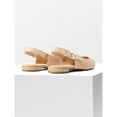 thumbnail image 4 of Women’s Pointed Toe Slingback Flats, Dress Up Low Heel Shoes With Bow Knot, 4 of 9