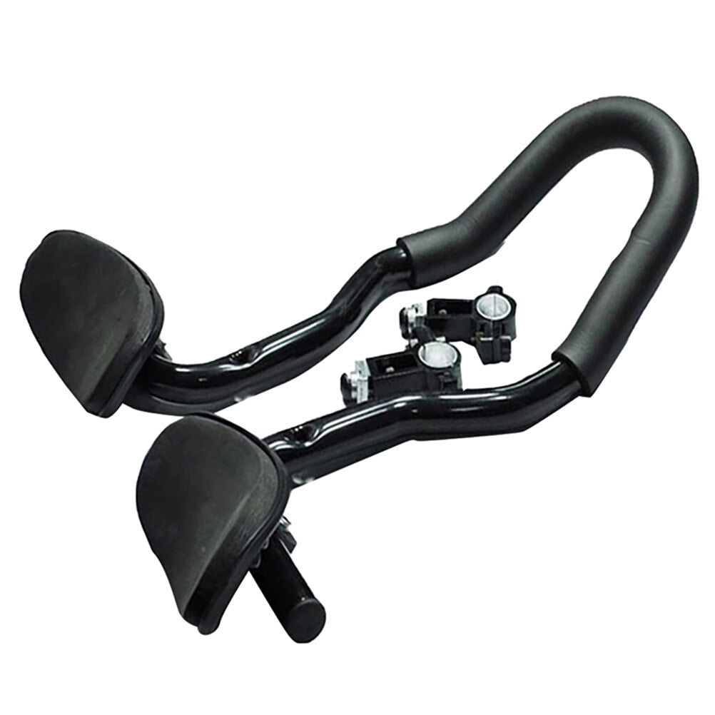 Mountain Bike Cycling Aero Handlebars MTB Aluminum Alloy Aero Handlebar Rest Handle Bar Integrated Rest Bar Walmart