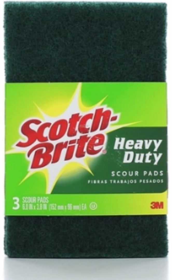 Spontex Heavy Duty Scourer Pads Pack of 6 Total 18