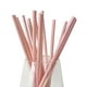 thumbnail image 1 of onlyliua Liquidación de Rebajas de Hoy 200 Pajitas de Papel de Colores a Rayas, Desechables, Biodegradables, 1 of 2