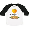 thumbnail image 3 of Inktastic St. Augustine Florida Orange in Heart Boys or Girls Toddler T-Shirt, 3 of 5