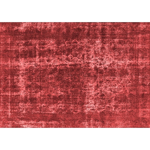 Ahgly Company Indoor Rectangle Persian Red Bohemian Area Rugs, 2' x 4'