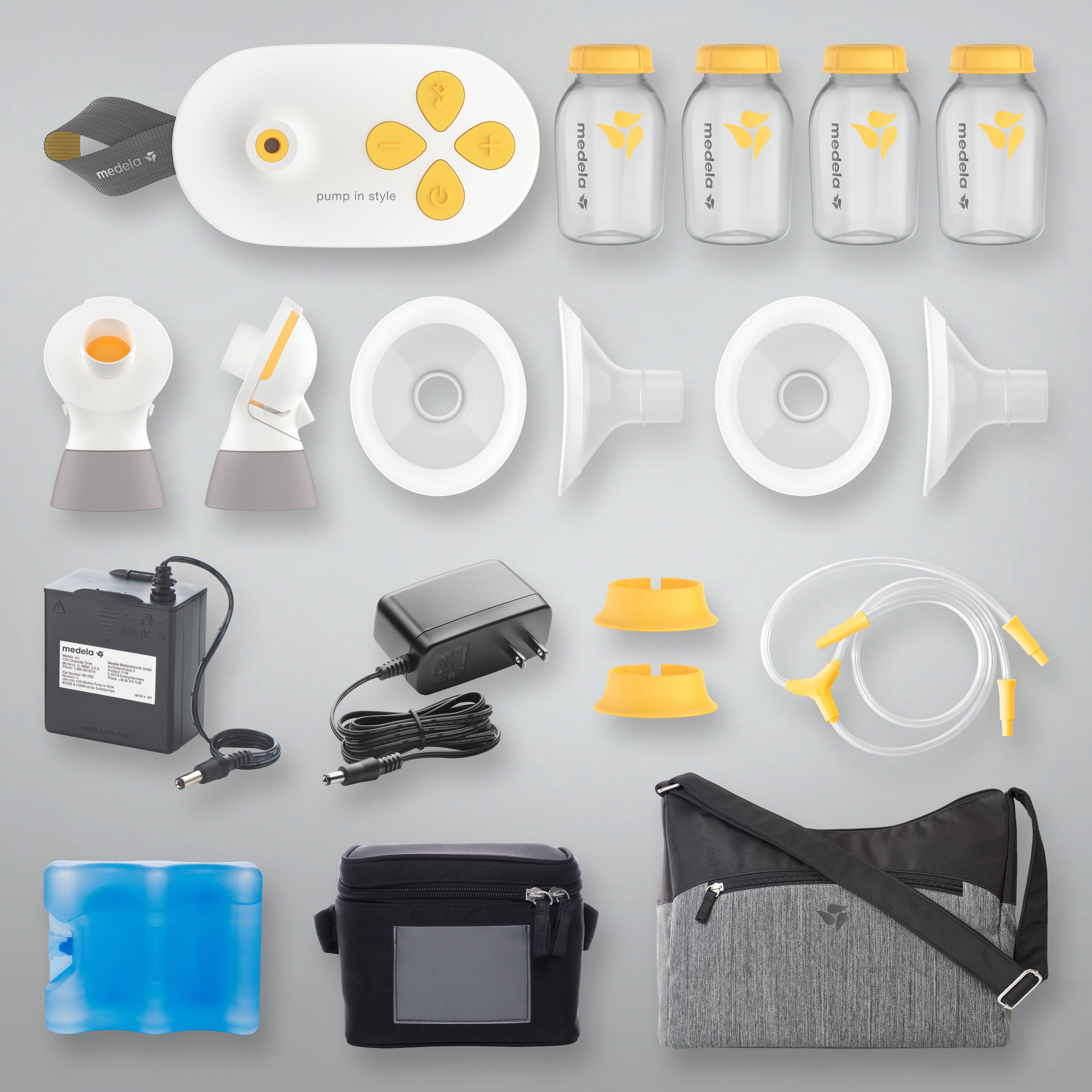 Electric Breast Pump Closed System 2020 Version Portable Breastpump New Medela Pump in Style with MaxFlow 