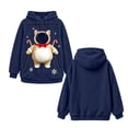 thumbnail image 7 of JAJAHO Fuzzy Pet Carrier Hoodie Christmas Unisex Small Animal Holding Sweatshirt Cat Dog Pouch Pullover Tops, 7 of 7