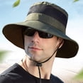thumbnail image 3 of Sombrero para el sol para hombre, sombrero de pesca para mujer, sombrero de pescador con protección solar, sombrero de ala ancha, sombrero de playa Buni, 3 of 5