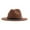 Brown, variant on 2DXuixsh Wide Brim Fedora Hats for Women Men Dress Hat Felt Panama Hat Classic Fedora Hat with Belt Buckle Wide Floppy Wool Fedora Hat Khaki