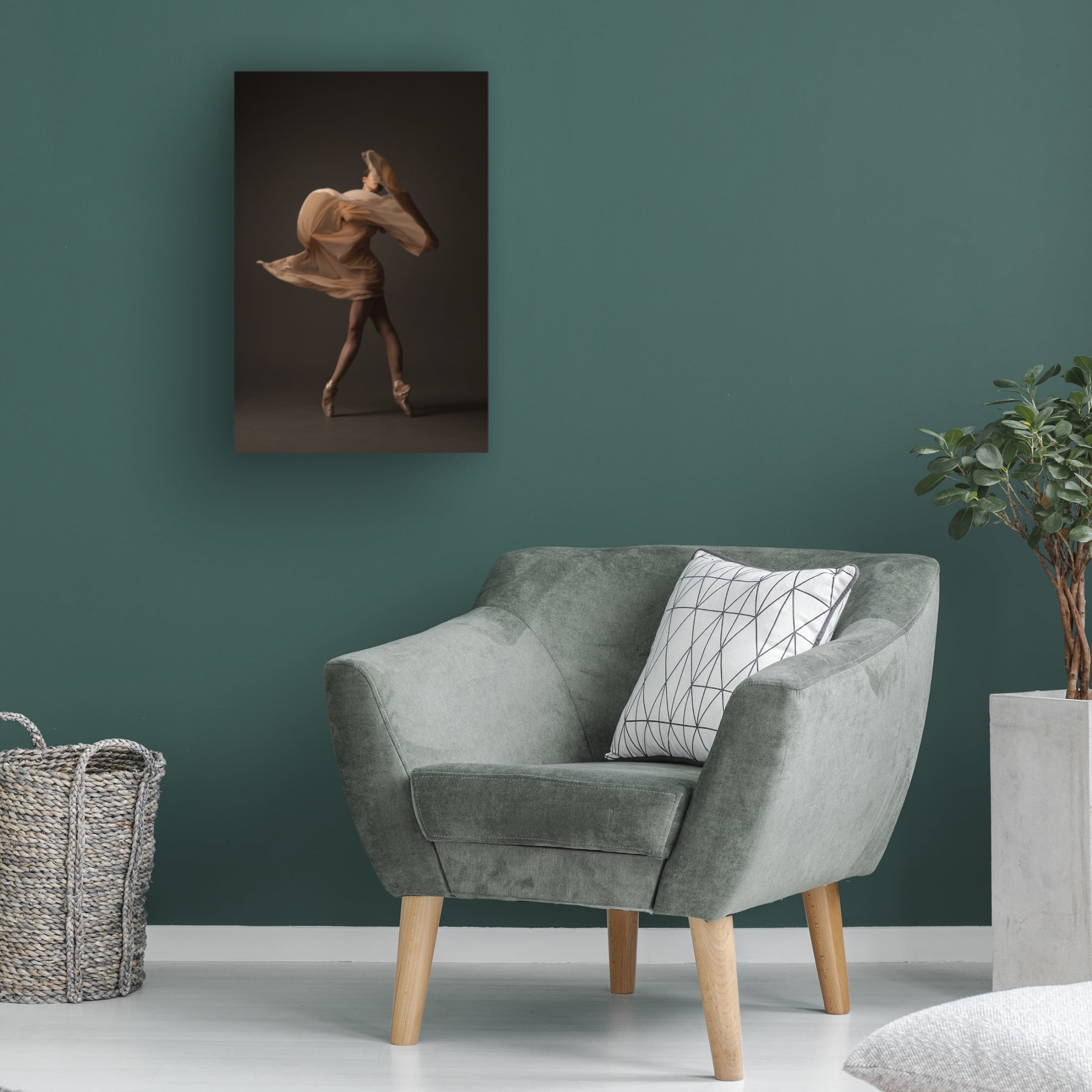 Natalya Sleta 'Stranger' Canvas Art - 30 x 47 Inches