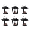 thumbnail image 1 of De Linternas Solares Que Cuelgan Las Luces Del Palacio De La Energía Solar A Prueba De Agua Al Aire Libre Led Linterna De Llama Parpadeante Para Patio Patio Césped Fiesta Playa 6 Piezas Kearding HA018343-00, 1 of 5