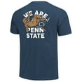 thumbnail image 3 of Unisex Navy Penn State Nittany Lions Hyper Local Blanket Toss Mascot T-Shirt, 3 of 3
