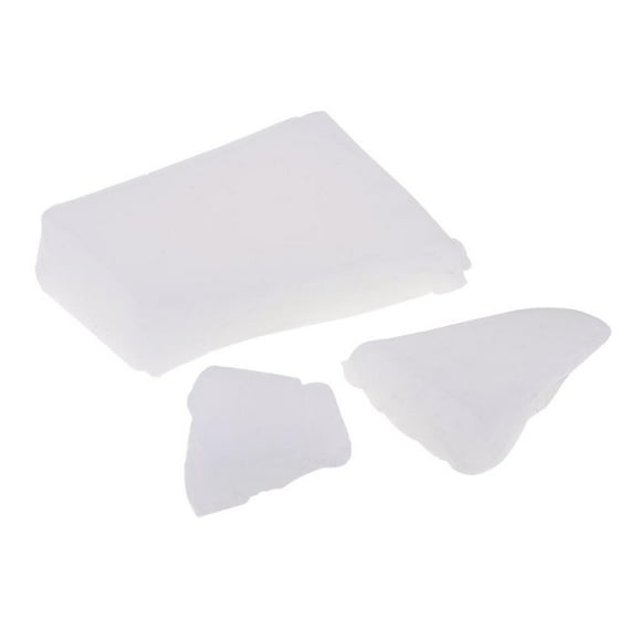 Maytalsory 500g Bag of Paraffin Wax Pillar Blend for DIY Candle Crafting Style A 1Set