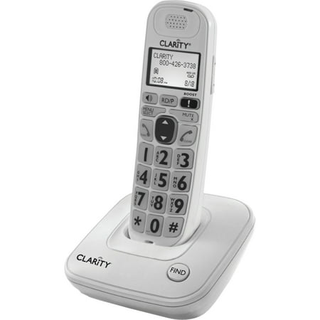Clarity D702 Amplified Cordless Big Button Phone (Best Amplified Phone For Hard Of Hearing)