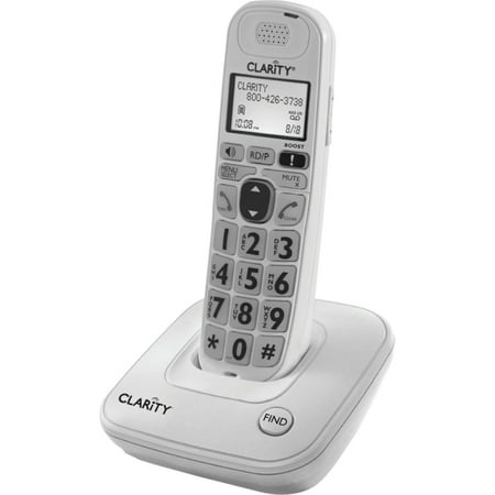 Clarity Amplified Phone - Clarity D702 Amplified Cordless Big Button Phone