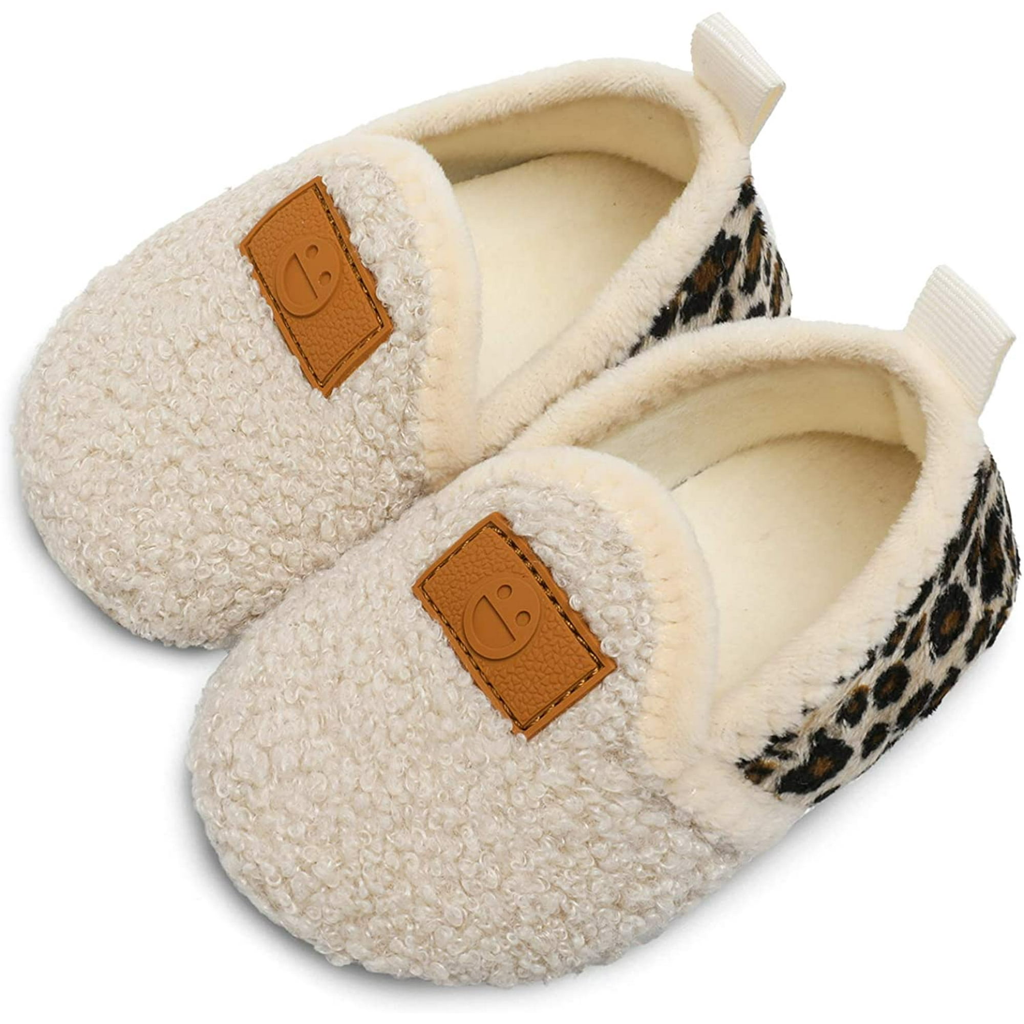 FFIY Kids Winter Indoor Household Shoes Toddler Boys Girls House Slippers Warm Socks for Kids Walmart