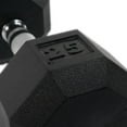 thumbnail image 5 of Power Systems 96874 Rubber Octagonal Dumbbell 20 lb. (Pair), 5 of 8