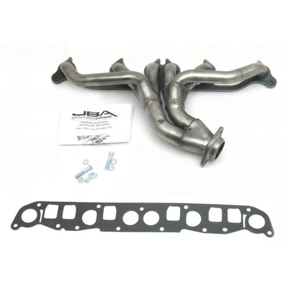 JBA Performance Exhaust Headers - for 91-99 Jeep Wrangler 4.0L 1526S Fits select: 1991-1999 JEEP CHEROKEE, 1997-1999 JEEP WRANGLER / TJ