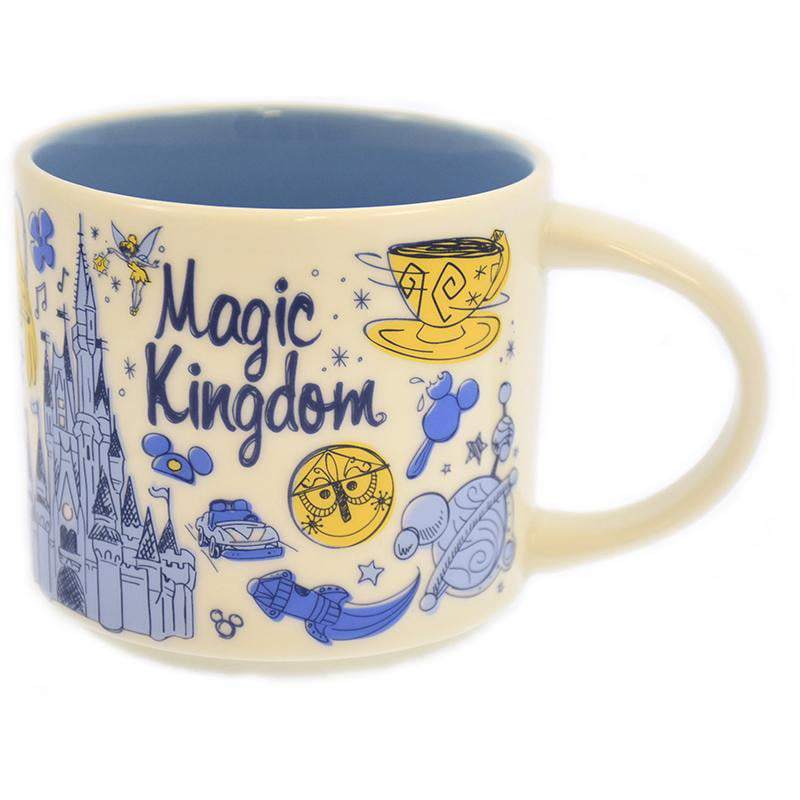 Disney Parks Starbucks Been There Magic Kingdom Coffee Mug New with Box 