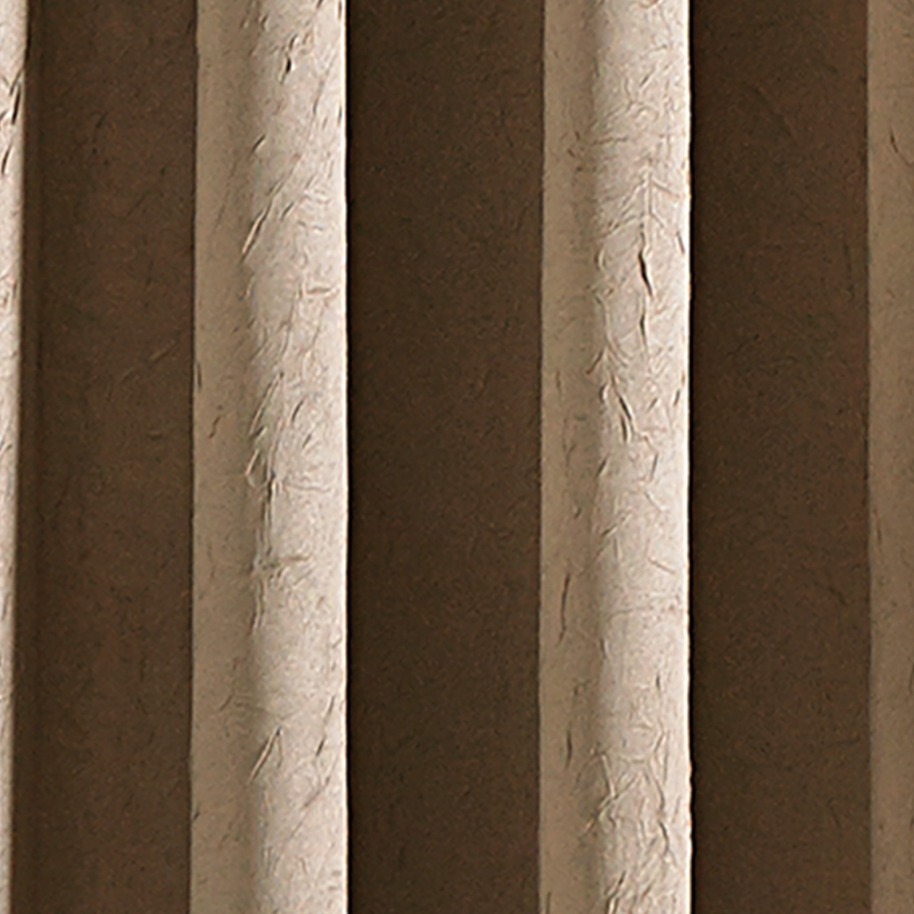 Curtainworks Lenox Grommet Curtain Single Panel, Indoor, 50"W x 120"L, Taupe, Adult