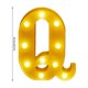 thumbnail image 3 of Xihbxyly Luces Led con Alfabeto, Diseño de Mensaje Personalizable, Bombillas Led Brillantes de Bajo Consumo, Fácil Instalación En Paredes o Ventanas, Decoración para Fiestas y Bodas, Funciona con Pil, 3 of 5