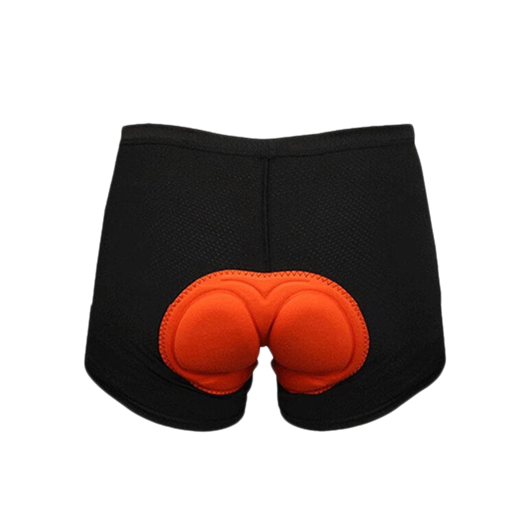 Men Cycling Underwear Short Pants Solid Sponge Comfortable Padding Sports 