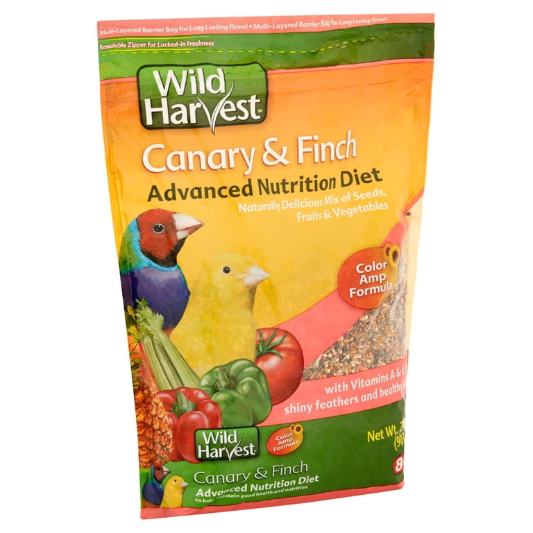 Wild Harvest Bird Treats: Super Premium Seed Blend for Canary and