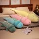 thumbnail image 4 of Peluche de dinosaurio grande y largo de 80 a 150 cm, adorable y suave, con dibujos de animales, de cocodrilo, regalo para novio y niña, 4 of 5