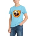 thumbnail image 2 of hengsof Boys' Short Sleeve Soccer T-Shirt Breathable Quick Dry Children's Sports Top Casual Loose Round Neck Shirt for Ages 2-13, 2 of 7
